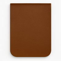 Marque page cuir rectangulaire aimanté