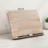 Porte livre bois ajustable
