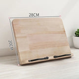 Porte livre bois ajustable