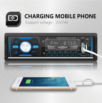 ESSGOO-Unité principale stéréo de voiture avec DAB + intégré, AM, FM, RDS, USB, AUX-in, SD, Bluetooth, simple, 1 DIN, télécommande, lecteur MP3