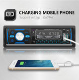ESSGOO-Unité principale stéréo de voiture avec DAB + intégré, AM, FM, RDS, USB, AUX-in, SD, Bluetooth, simple, 1 DIN, télécommande, lecteur MP3