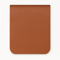 Marque page cuir rectangulaire aimanté