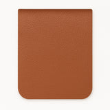 Marque page cuir rectangulaire aimanté