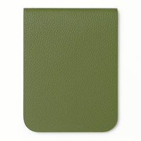 Marque page cuir rectangulaire aimanté