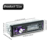 ESSGOO-Unité principale stéréo de voiture avec DAB + intégré, AM, FM, RDS, USB, AUX-in, SD, Bluetooth, simple, 1 DIN, télécommande, lecteur MP3