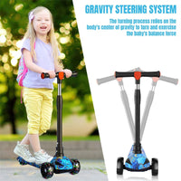 Trottinette enfant pliable et réglable Yo-yo, adaptée aux enfants de 2 à 10 ans