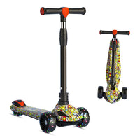 Trottinette enfant pliable et réglable Yo-yo, adaptée aux enfants de 2 à 10 ans