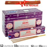 Encens Satya Original 180g Fabriqué en Inde Myrrhe Palo Santo Namaste Méditation Karma Aaruda Sauge Blanche Bois de Santal Sandalo Champa Arbre de Vie Nirvana Mirra Copal Scellé en usine Désodorisant thérapeutique relaxant