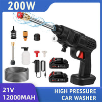 Pistolet de lavage de voiture haute pression sans fil, générateur sans fil, nettoyeur de pulvérisation électrique, machine à laver pour Makita, batterie 21V