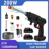 Pistolet de lavage de voiture haute pression sans fil, générateur sans fil, nettoyeur de pulvérisation électrique, machine à laver pour Makita, batterie 21V