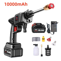 50Bar 200W Wireless High Pressure Car Wash Washer Gun 30000mAh Battery Foam Generator Water Gun Cleaner Car Washing Machine
