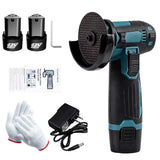 Meuleuse d'angle miniature 12 V 19 500 tr/min, sans fil, batterie lithium rechargeable, puissance Cushing.