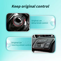 Adaptateur d'interface sans fil BONROAD CarPlay Android Auto pour Audi A4 B8 A5 Q5 2009-2015 avec AirPlay Mirror Link et Bluetooth
