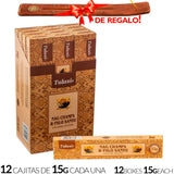 Encens Satya Original 180g Fabriqué en Inde Myrrhe Palo Santo Namaste Méditation Karma Aaruda Sauge Blanche Bois de Santal Sandalo Champa Arbre de Vie Nirvana Mirra Copal Scellé en usine Désodorisant thérapeutique relaxant