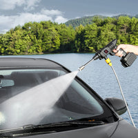 50Bar 200W Wireless High Pressure Car Wash Washer Gun 30000mAh Battery Foam Generator Water Gun Cleaner Car Washing Machine