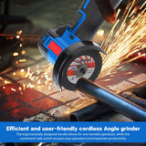 Meuleuse d'angle miniature 12 V 19 500 tr/min, sans fil, batterie lithium rechargeable, puissance Cushing.