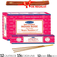 Encens Satya Original 180g Fabriqué en Inde Myrrhe Palo Santo Namaste Méditation Karma Aaruda Sauge Blanche Bois de Santal Sandalo Champa Arbre de Vie Nirvana Mirra Copal Scellé en usine Désodorisant thérapeutique relaxant
