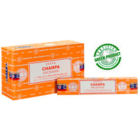 Encens Satya Original 180g Fabriqué en Inde Myrrhe Palo Santo Namaste Méditation Karma Aaruda Sauge Blanche Bois de Santal Sandalo Champa Arbre de Vie Nirvana Mirra Copal Scellé en usine Désodorisant thérapeutique relaxant