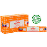 Encens Satya Original 180g Fabriqué en Inde Myrrhe Palo Santo Namaste Méditation Karma Aaruda Sauge Blanche Bois de Santal Sandalo Champa Arbre de Vie Nirvana Mirra Copal Scellé en usine Désodorisant thérapeutique relaxant