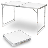 WOLTU Table de Camping pliante légère et pliable, Table de pique-nique de jardin, Table de bureau pour balcon, marché, cuisine, Barbecue extérieur