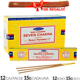 Encens Satya Original 180g Fabriqué en Inde Myrrhe Palo Santo Namaste Méditation Karma Aaruda Sauge Blanche Bois de Santal Sandalo Champa Arbre de Vie Nirvana Mirra Copal Scellé en usine Désodorisant thérapeutique relaxant