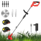 Tondeuse à gazon électrique portative rechargeable, réglable et pliable, coupe-bordures de jardin, outil électrique pour la maison, compatible avec les batteries Makita 18 V.
