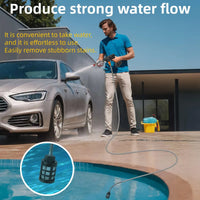 Pistolet de lavage de voiture haute pression sans fil, générateur sans fil, nettoyeur de pulvérisation électrique, machine à laver pour Makita, batterie 21V