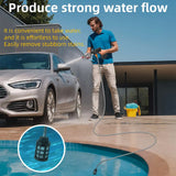 Pistolet de lavage de voiture haute pression sans fil, générateur sans fil, nettoyeur de pulvérisation électrique, machine à laver pour Makita, batterie 21V