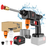 Nettoyeur à eau haute pression sans fil, odorà eau, générateur de pulvérisation de mousse, machine à laver de voiture, maison, outils de livres, Max 70Bar, 30000mAh