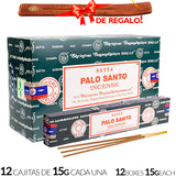 Encens Satya Original 180g Fabriqué en Inde Myrrhe Palo Santo Namaste Méditation Karma Aaruda Sauge Blanche Bois de Santal Sandalo Champa Arbre de Vie Nirvana Mirra Copal Scellé en usine Désodorisant thérapeutique relaxant