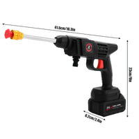 50Bar 200W Wireless High Pressure Car Wash Washer Gun 30000mAh Battery Foam Generator Water Gun Cleaner Car Washing Machine