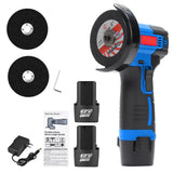 Meuleuse d'angle miniature 12 V 19 500 tr/min, sans fil, batterie lithium rechargeable, puissance Cushing.