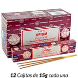 Encens Satya Original 180g Fabriqué en Inde Myrrhe Palo Santo Namaste Méditation Karma Aaruda Sauge Blanche Bois de Santal Sandalo Champa Arbre de Vie Nirvana Mirra Copal Scellé en usine Désodorisant thérapeutique relaxant