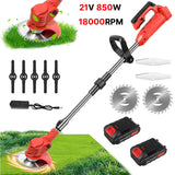 Tondeuse à gazon électrique portative rechargeable, réglable et pliable, coupe-bordures de jardin, outil électrique pour la maison, compatible avec les batteries Makita 18 V.