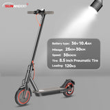 SUNNIGOO N7PRO 350W adulte Scooter électrique avec APP 36V 10.4Ah Escooter 30 km/h Kick Scooter léger longue portée 30km Scooter