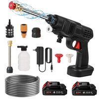 Pistolet de lavage de voiture haute pression sans fil, générateur sans fil, nettoyeur de pulvérisation électrique, machine à laver pour Makita, batterie 21V