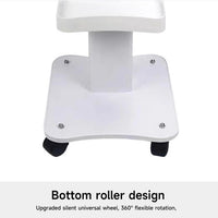 Chariot à Roulettes avec Capacité de Charge Maximale de 40kg, Chariot de Rangement d'Outils et de Meubles, Panneau Antidérapant, Roulette Rotative à 360 °