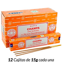 Encens Satya Original 180g Fabriqué en Inde Myrrhe Palo Santo Namaste Méditation Karma Aaruda Sauge Blanche Bois de Santal Sandalo Champa Arbre de Vie Nirvana Mirra Copal Scellé en usine Désodorisant thérapeutique relaxant