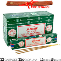Encens Satya Original 180g Fabriqué en Inde Myrrhe Palo Santo Namaste Méditation Karma Aaruda Sauge Blanche Bois de Santal Sandalo Champa Arbre de Vie Nirvana Mirra Copal Scellé en usine Désodorisant thérapeutique relaxant