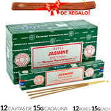 Encens Satya Original 180g Fabriqué en Inde Myrrhe Palo Santo Namaste Méditation Karma Aaruda Sauge Blanche Bois de Santal Sandalo Champa Arbre de Vie Nirvana Mirra Copal Scellé en usine Désodorisant thérapeutique relaxant