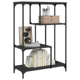Bibliothèque Bois et Acier 81x36x115 cm