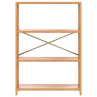 Bibliothèque en bois massif scandinave