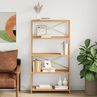Bibliothèque en bois massif scandinave