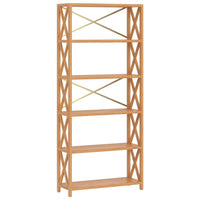 Bibliothèque en bois massif scandinave
