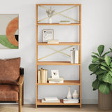 Bibliothèque en bois massif scandinave