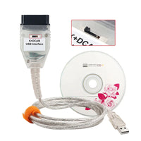 Meilleure vente pour BMW IN-PA Ediabas K + DCAN commutateur câble de Diagnostic OBDII pour BMW E46 K + CAN K CAN IN-PA FT232RL puce Interface USB