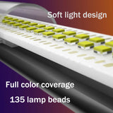 Bâton lumineux RGB avec trépied, lampe LED colorée pour fête, flash portable, éclairage photo et vidéo