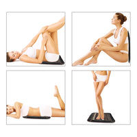 Tapis de massage chauffant pour les pieds, thérapie infrarouge, massage du dos et de la nuque, couverture électrique, coussin thermique en pierre de jade naturelle pour soulager la douleur