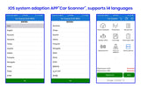 Junsun Scanner automatique mini ELM327 Bluetooth OBD2 adaptateur outil de Diagnostic de voiture outil de numérisation