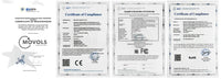 MOVOLS 8CH 5MP 8MP POE système de caméra de sécurité Audio bidirectionnel 8MP NVR Kit CCTV caméra IP extérieure H.265 P2P ensemble de Surveillance vidéo